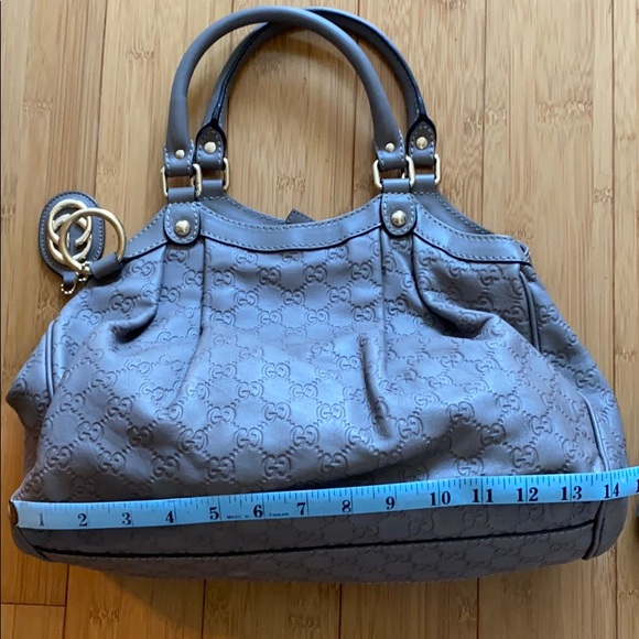 Authentic Gucci “La Pelle Guccissima” Sukey - Picture 7 of 8